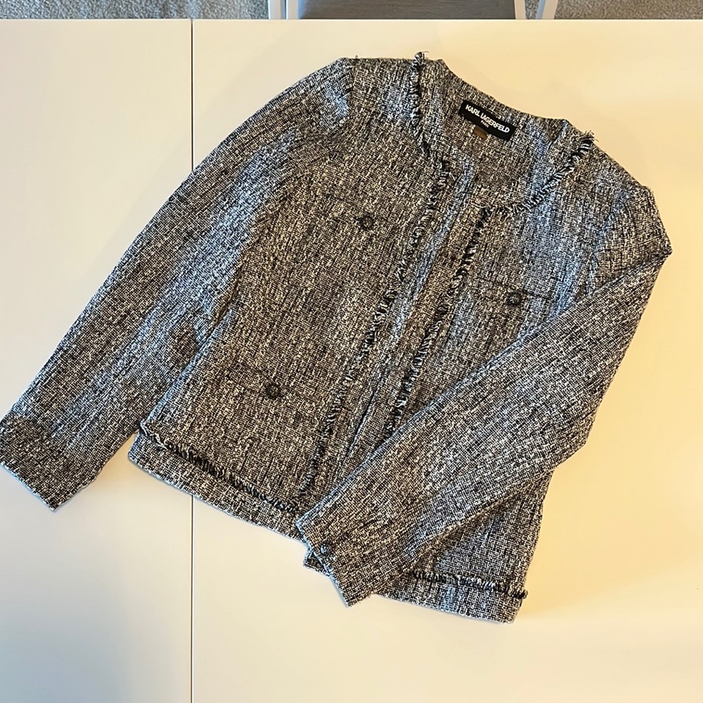 Tweed Jacket from Karl Lagerfeld.